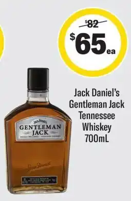 Coles Jack Daniel's Gentleman Jack Tennessee Whiskey offer