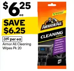 Woolworths Armor All Cleaning Wipes offer