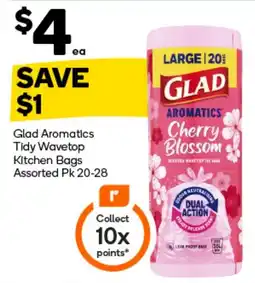 Woolworths Glad Aromatics Tidy Wavetop Kitchen Bags offer