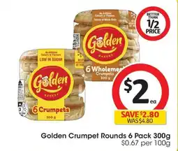 Coles Golden Crumpet Rounds offer