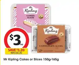 Coles Mr Kipling Cakes or Slices offer