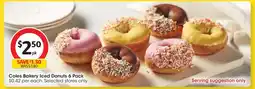 Coles Coles Bakery Iced Donuts offer