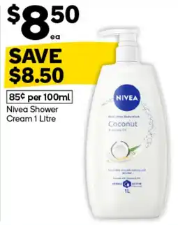 Woolworths Nivea Shower Cream offer