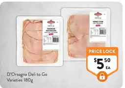 Foodworks D'Orsogna Deli to Go Varieties offer