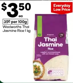 Woolworths Woolworths Thai Jasmine Rice offer