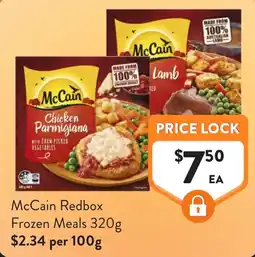 Foodworks McCain Redbox Frozen Meals offer