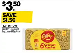 Woolworths Golden Crumpet Squares offer
