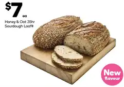 Woolworths Honey & Oat 35hr Sourdough Loaf offer