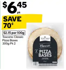 Woolworths Toscano Classic Pizza Bases offer