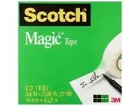 Officeworks Scotch Magic Adhesive Tape 19mm x 66m offer