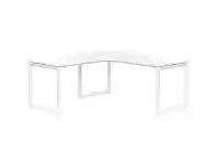 Officeworks Stilford S2 V1 Radius Corner Workstation 1800mm White offer