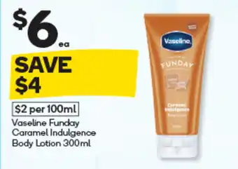 Vaseline Funday Caramel Indulgence Body Lotion
