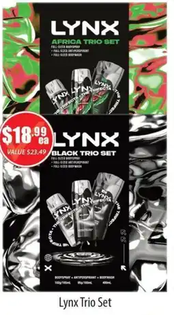 Healthy World Pharmacy Lynx Trio Set offer