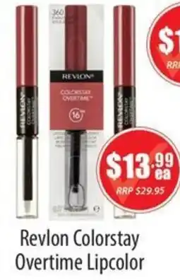 Healthy World Pharmacy Revlon Colorstay Overtime Lipcolor offer