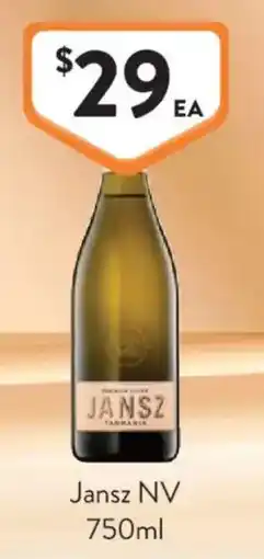 Foodworks Jansz NV offer