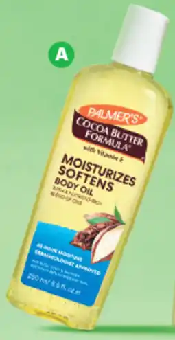 Woolworths Palmer's Cocoa Butter Formula Moisturising Body Oil offer