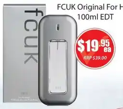 Healthy World Pharmacy FCUK Original For Him offer
