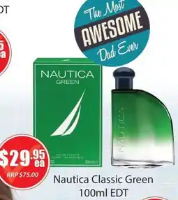 Healthy World Pharmacy Nautica Classic Green EdT offer