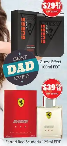 Healthy World Pharmacy Guess Effect 100ml EDT offer