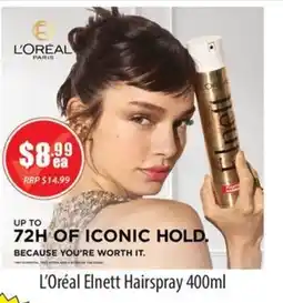 Healthy World Pharmacy L'Oréal Elnett Hairspray offer