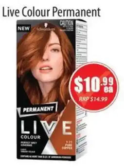 Healthy World Pharmacy Live Colour Permanent offer