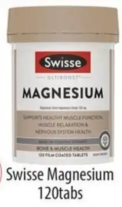 Healthy World Pharmacy Swisse Magnesium offer