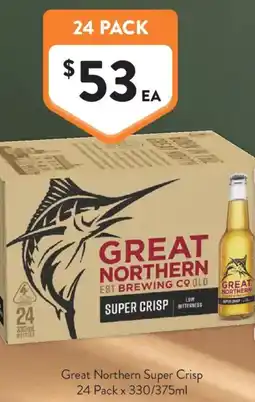 Foodworks Great Northern Super Crisp offer
