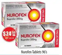 Healthy World Pharmacy Nurofen Tablets offer