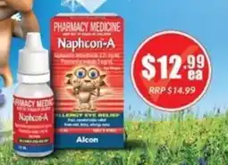 Healthy World Pharmacy Naphcon-A offer