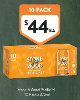 Foodworks Stone & Wood Pacific Ale offer