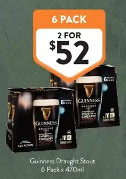 Foodworks Guinness Draught Stout offer