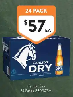Foodworks Carlton Dry offer