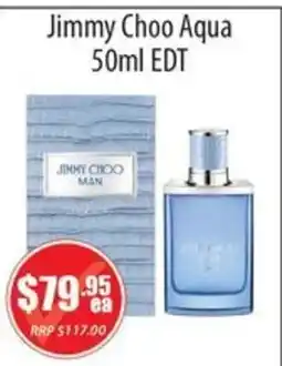 Healthy World Pharmacy Jimmy Choo Aqua Man offer
