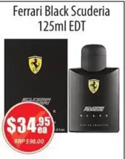 Healthy World Pharmacy Ferrari Black Scuderia EDT offer