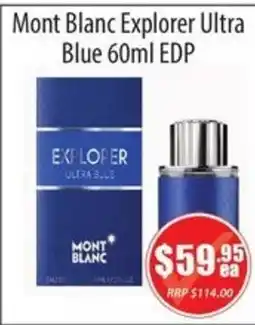 Healthy World Pharmacy Mont Blanc Explorer Ultra Blue EDP offer