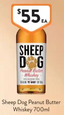 Foodworks Sheep Dog Peanut Butter Whiskey offer