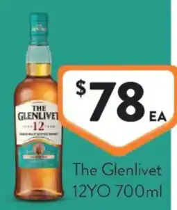 Foodworks The Glenlivet 12YO offer