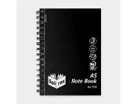 Officeworks Spirax PP No. P570 A5 Notebook 210 x 148mm 200 Page offer