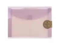 Officeworks Bloomin 5 Pocket Document Wallet Purple offer