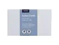 Officeworks J.Burrows Index Cards Blank 127 x 76mm White 100 Pack offer
