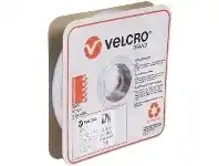 Officeworks VELCRO Brand Loop Only Strips 25mm x 25m White offer