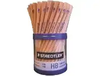 Officeworks Staedtler Natural Graphite Pencils HB 100 Pack offer