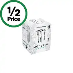 Woolworths Monster Energy Drink offer