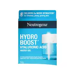 Woolworths Neutrogena Hydro Boost Hyaluronic Acid Water Gel Face Moisturiser offer
