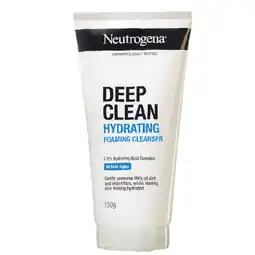 Woolworths Neutrogena Deep Clean Hydrating Foaming Cleanser offer