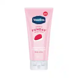 Woolworths Vaseline Funday Strawberry & Cream Delight Body Lotion offer