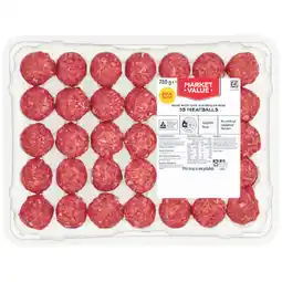 Woolworths Market Value Meatballs – From the Meat Dept offer