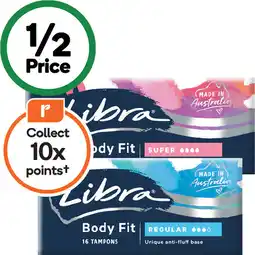 Woolworths Libra Tampons offer