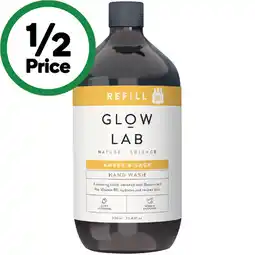 Woolworths Glow Lab Hand Wash Refill offer