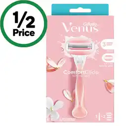 Woolworths Gillette Venus Comfortglide White Tea Razor Kit offer